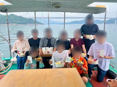 チャータープラン　瀬戸内海　広島県　尾道沖　10名様　（‘25/6/21）