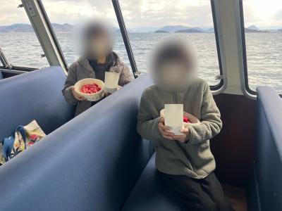 代行プラン・合同チャータープラン　瀬戸内海　岡山県　児島沖　（‘26/3/13）