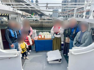 チャータープラン　瀬戸内海　兵庫県　明石海峡沖　10名様　（‘26/3/22）