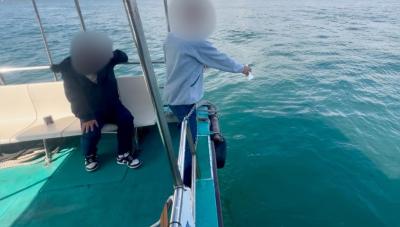 チャータープラン　瀬戸内海　広島県　尾道沖　2名様　（‘25/11/7）