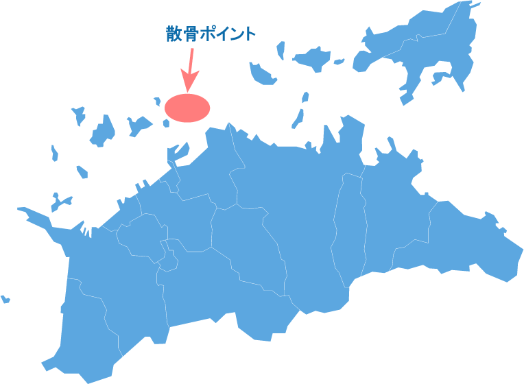 散骨ポイント